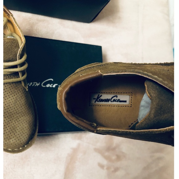 Real Deal2 Tan Suede boys leather shoes - Picture 4 of 4